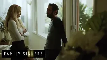 Rough Sex Between Stepsiblings Blonde Babe (Aiden Ashley, Tommy Pistol) - Family Sinners