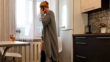 Cheating Girl's Solo Massage Session