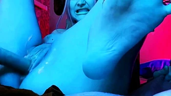 A sloppy blowjob and hot sex with a beautiful cosplayer +