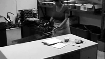 Massive tittied MILF masturbates