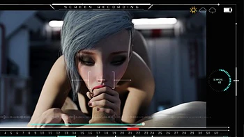 Nexus 3 3D animation fuck on space station with sexy blonde