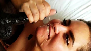 latinas ass dick on black