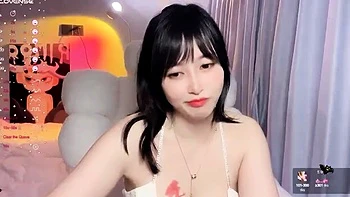 Naughty Asian milf Julia solo masturbation close up