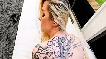 POV Handjob Blowjob cumshot compilation