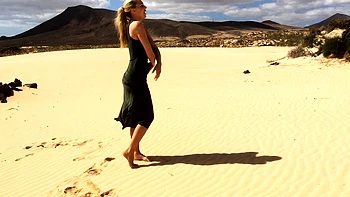 Blonde Teen Orgy in the beach