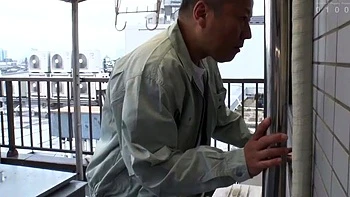 Busty Japanese hairy cunt toyed