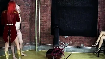 Brat Princess - Alexa and Amadahy - Ring Master Whips slave