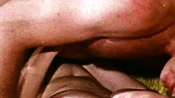 Hot brunette has hardcore group sex with DP