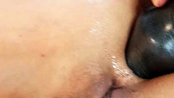 Amateur Anal Ebony Solo