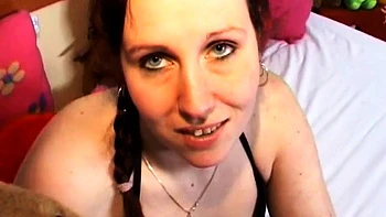 Cute Teen Blowjob Cumshot