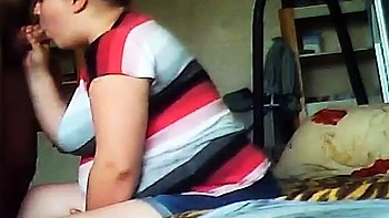 Estonian Amateur Gives a Deep Blowjob