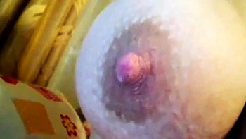 Big White Tits Dripping with Cream