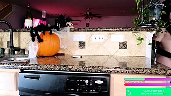 Stacked brunette goes solo toys and masturbation