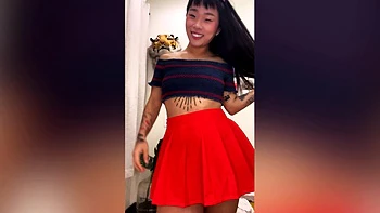 Japanese teen ass finger