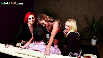 Hj loving bigtitted sluts jerking off