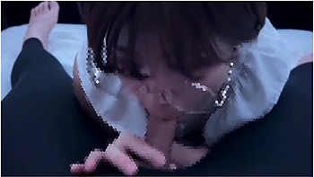 M Glasses Girl Who Is Made To Suck Deep Into Her Mouth And Gokkun I Love Dick