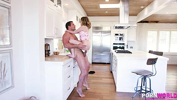 Bratty Teenage Slut Coco Lovecock Slammed by Older Neighborhood Stud GP2285