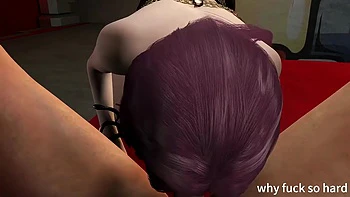 3D Cute Asian MILF Feel so Horny Cheating with Big Dick