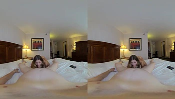 POV Adorable Newbie Summer Cline with Precum