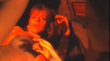 Vintage Brunette Hooker Parties in Limo: Blowjob, Cowgirl  Missonary Porn