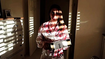 Christina Khalil Sexy Blue Bikini Try On Patreon Video