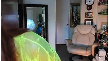 Sexy Dancing - Mature Latina Woman Dancing Sexy In My Short Lace Negligee Lingerie