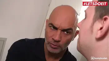 HORNYHOSTEL - (Katarina Rina, Christian Clay) - Big Tits Teen Caught Masturbating And Fucked By Horny Security Guard