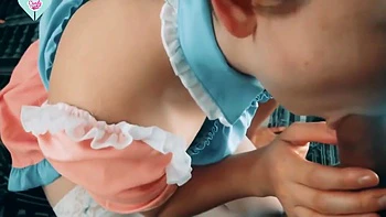 I Fucked A Cute Maid In Skirt And Stockings