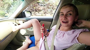 18 Yo Squirting In My Car And Pissing On My Face Part Ii