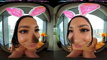 Curvaceous Easter cooking: Big Tits, Big Ass  Brunette VR Porn