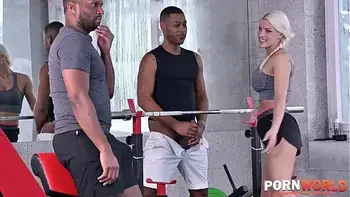 Czech Bombshell Blanche Keep Her Body in Shape with 2 BBC's Inside