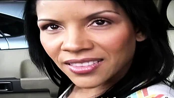 Busty Latina's facial fantasy come to life with gloppy jism