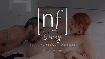 Big tit Redhead Keely Rose craves ass smacking fuck with big cum load to chest: Porn