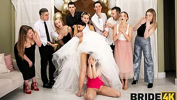 Bride party sex with astonishing dolls Ashly Rabbit and Moon Imp