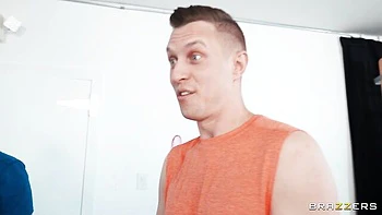 Crazy interracial gangbang fuck with a slutty ebony Kira Noir