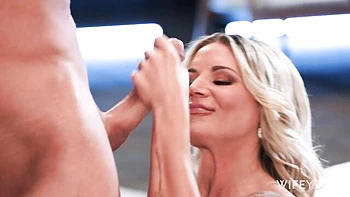 Lusty cheating MILF with round ass Cameryn Morie rammed from behind