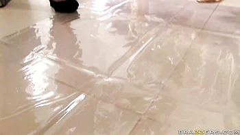 Gorgeous FFM 3some with brunettes Jasmine Black and Amanda Black