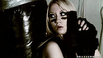 Busty goddess with long legs Madison Scott likes anal penetration