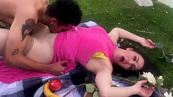 Awesome missionary pose pussy-licking with Alex White and Nina Dolci