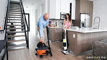 Inked chick with round ass Maddy May rammed by huge boner