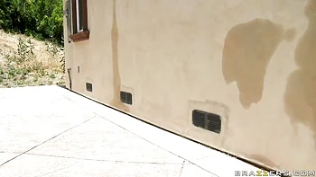 Good doggy style fuck with brunettes Danica Dillon and Ashli Orion