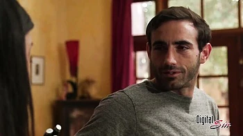 Skinny young brunette Harmony Wonder is enjoying dick-riding