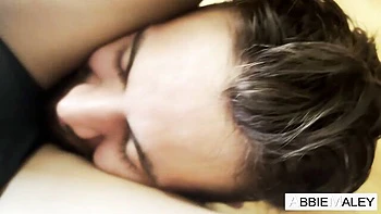 Gorgeous face fucking session with a hot brunette Abbie Maley