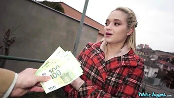 Nighttime fuck in the cowgirl pose with a hot busty blonde Jesse Ames