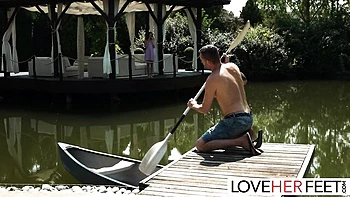 Love Her Feet featuring Yanick Shaft and Isabella De Laa's feet sex dirt