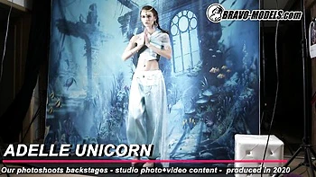 Explosive Adelle Unicorn and Adelle - bravomodels smut - Bravo Models