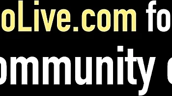 Its Cleo Live featuring ladylove's brunette action