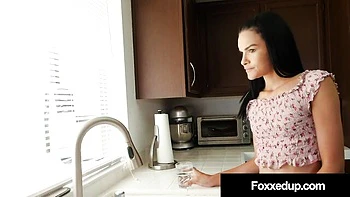 Mysterious Jenna Foxx and Eden Sin at brunette smut