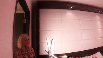 Johnny Castle and Misha Montana's behind the scenes trailer by AltErotic