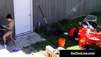 Sweet thing's garden smut